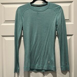 Smartwool merino 250 longsleeve in light blue